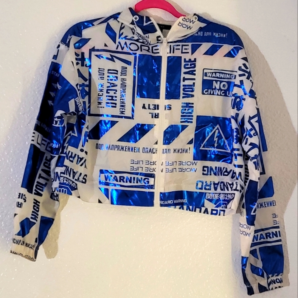 Women forever 21 crop top jacket